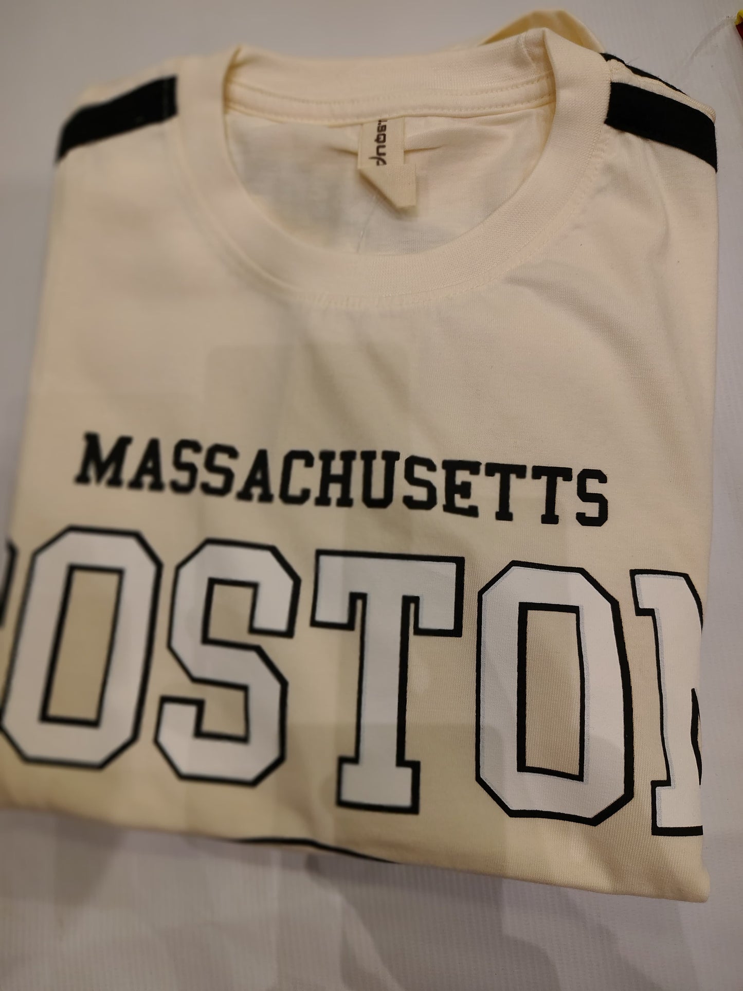White Varsity Graphic T-Shirt