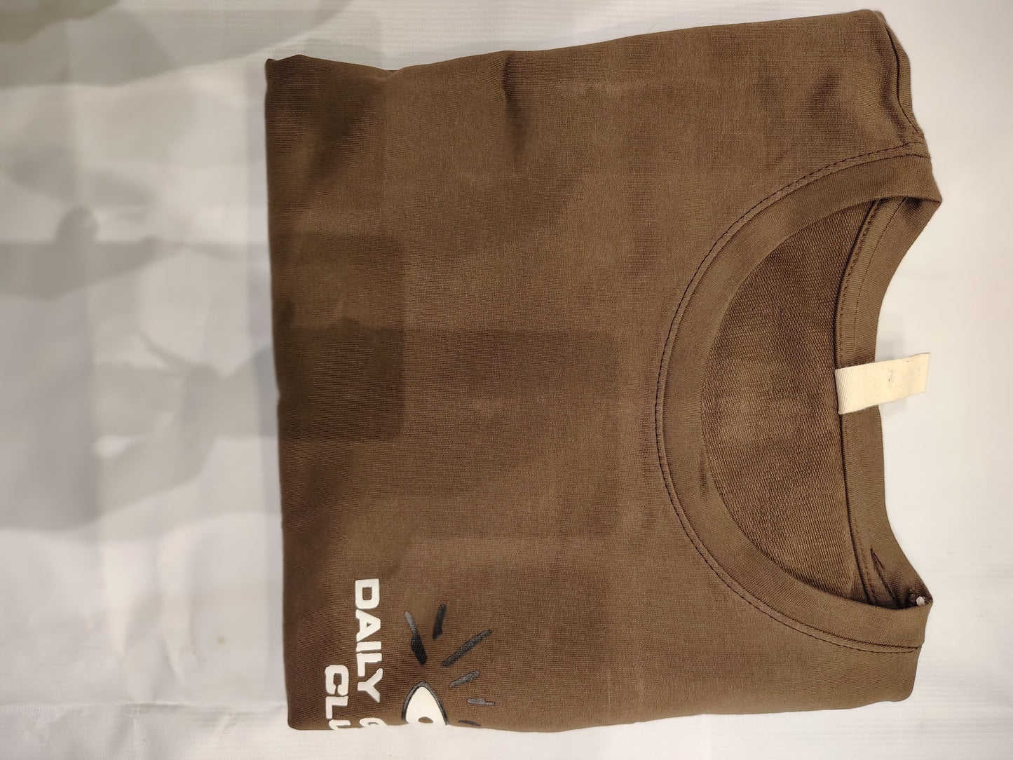 Brown Graphic Statement T-Shirt – “Where Is My Mind” Edition