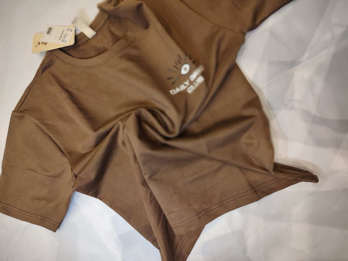 Brown Graphic Statement T-Shirt – “Where Is My Mind” Edition