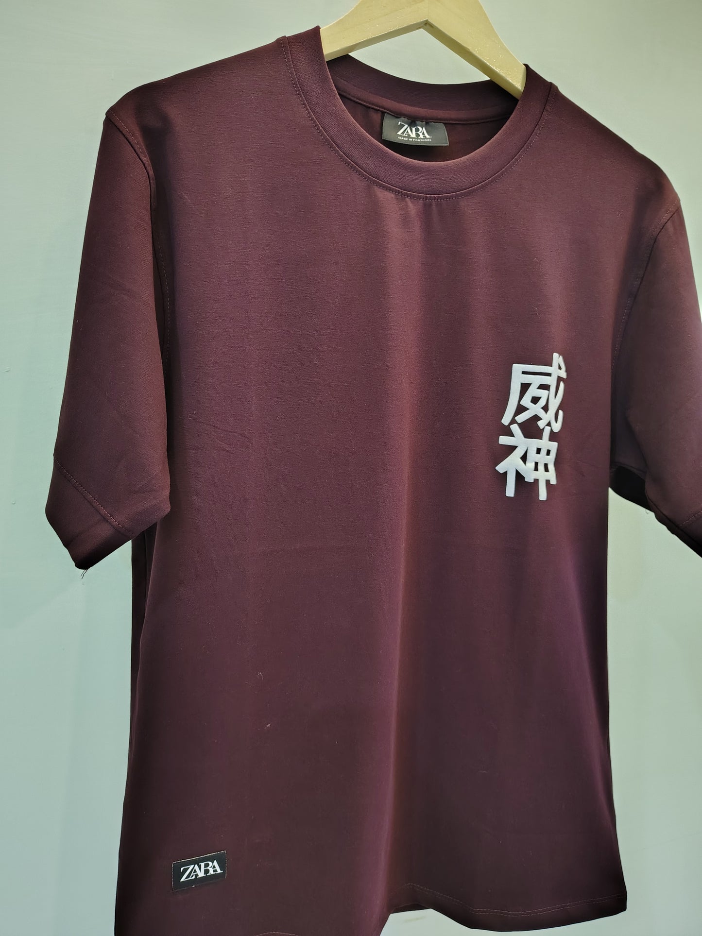 ZARA Anime Kanji GOKU Graphic T-Shirts