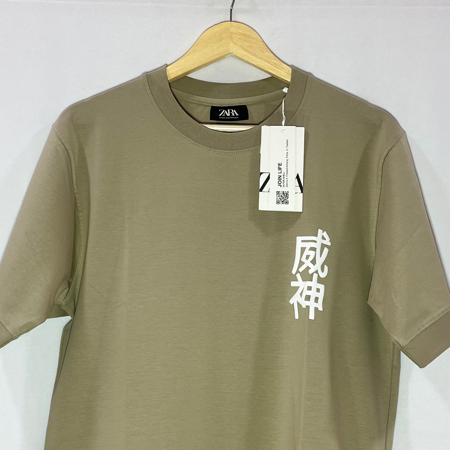 ZARA Anime Kanji GOKU Graphic T-Shirts