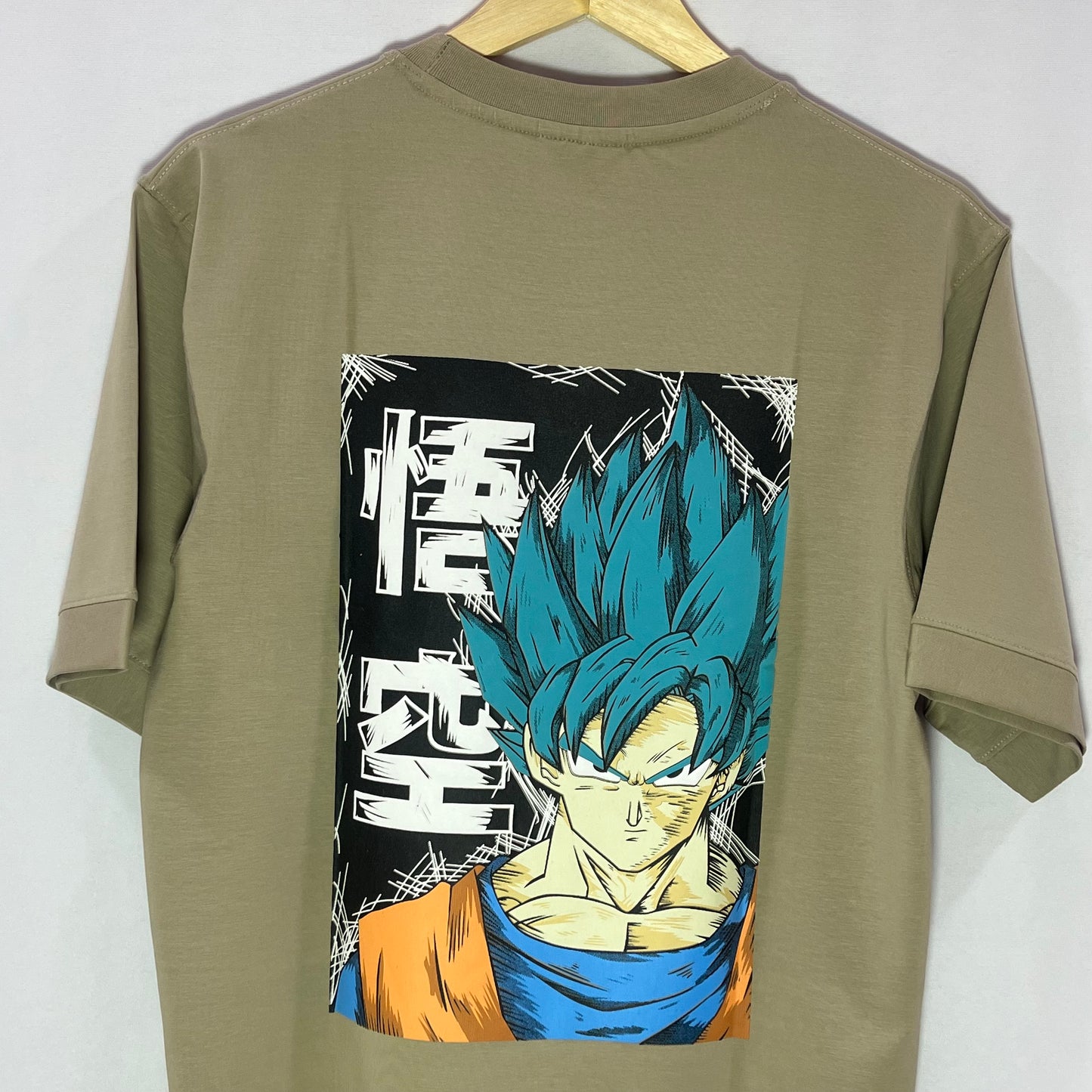ZARA Anime Kanji GOKU Graphic T-Shirts