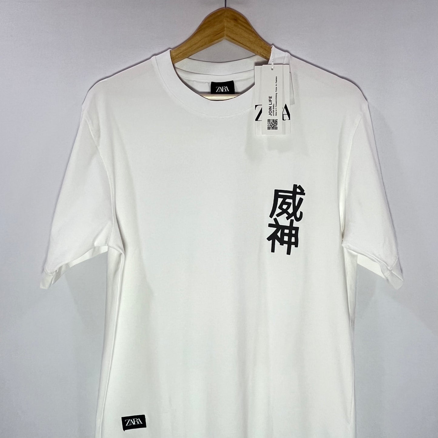 ZARA Anime Kanji GOKU Graphic T-Shirts
