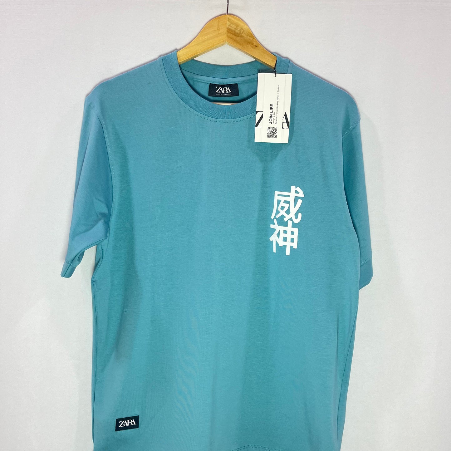 ZARA Anime Kanji GOKU Graphic T-Shirts