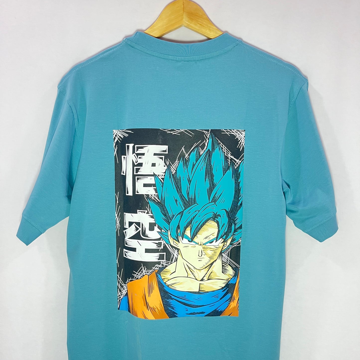 ZARA Anime Kanji GOKU Graphic T-Shirts