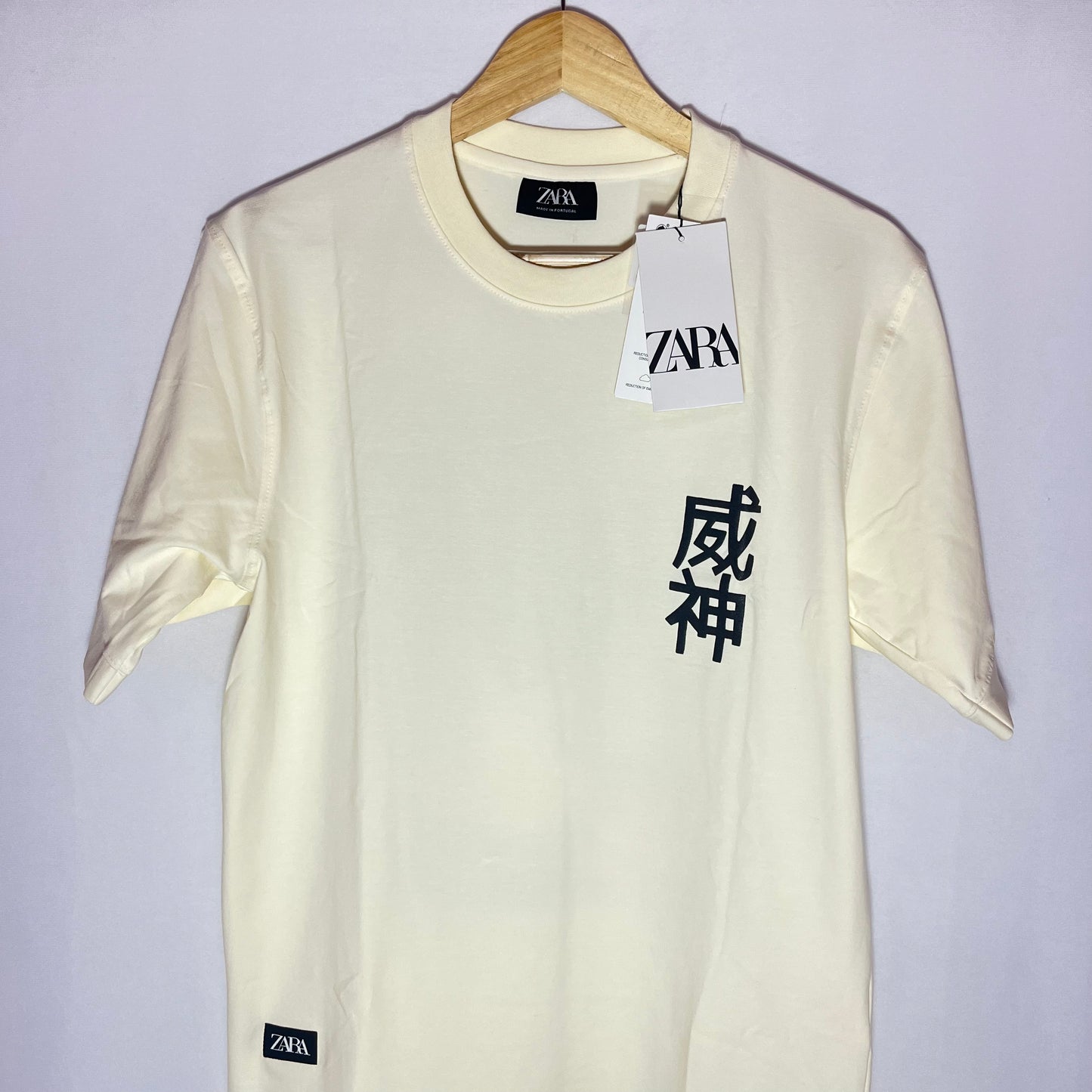 ZARA Anime Kanji GOKU Graphic T-Shirts